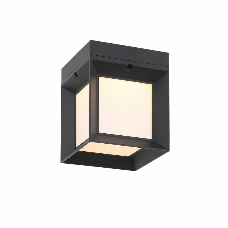 Светильник уличный настенный ST-Luce Черный-Белый LED 1*9W 3000K, SL077.401.01