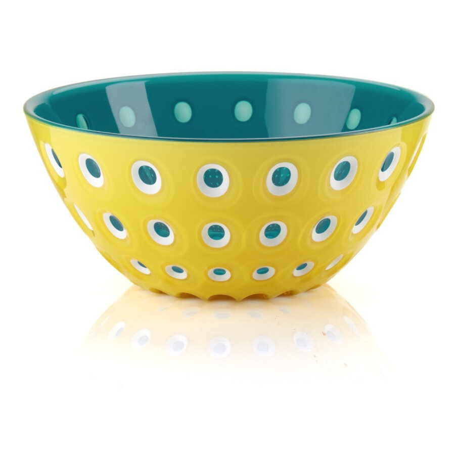 фото Салатник Guzzini Le Murrine 25 см, пластик SAN, желтый