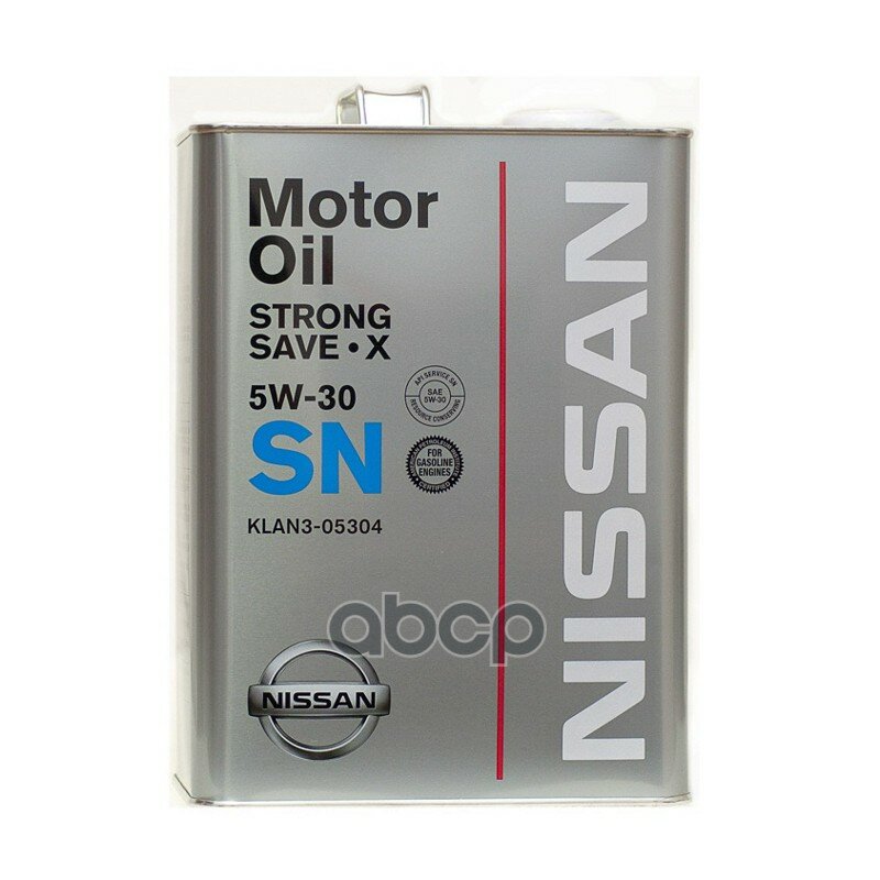 NISSAN Nissan 5w30 Strong Save X Sn Синт. 4л. Арт.Klan3-05304/Klan5-05304 Масло Моторное