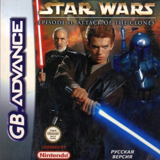 Star Wars Episode II Attack of Clones (игра для игровой приставки GBA)