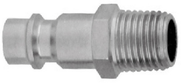фото Штуцер БРС европейского типа с наружней резьбовой частью BSPT 1 2