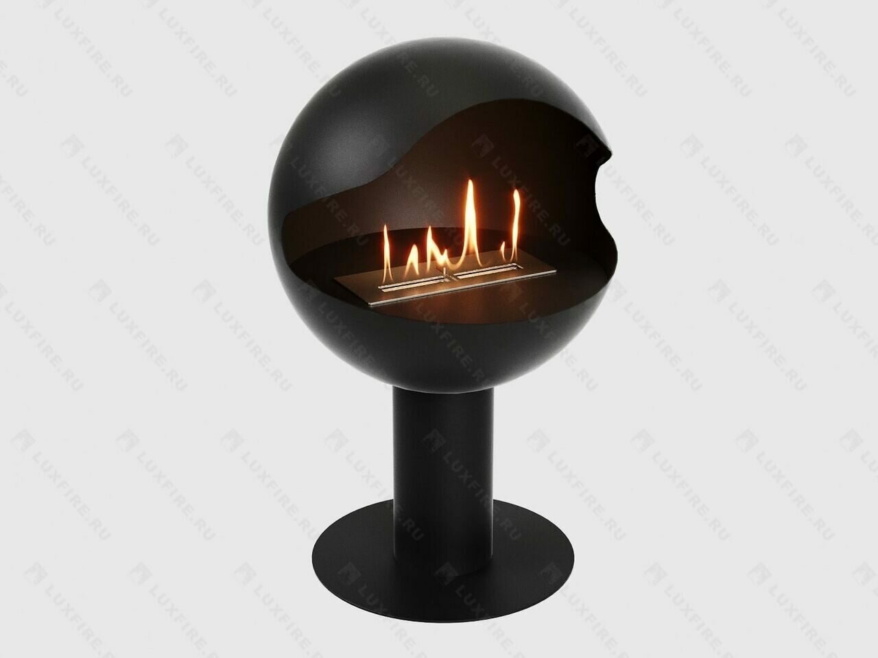 Биокамин LuxFire напольный "Джон Сильвер"