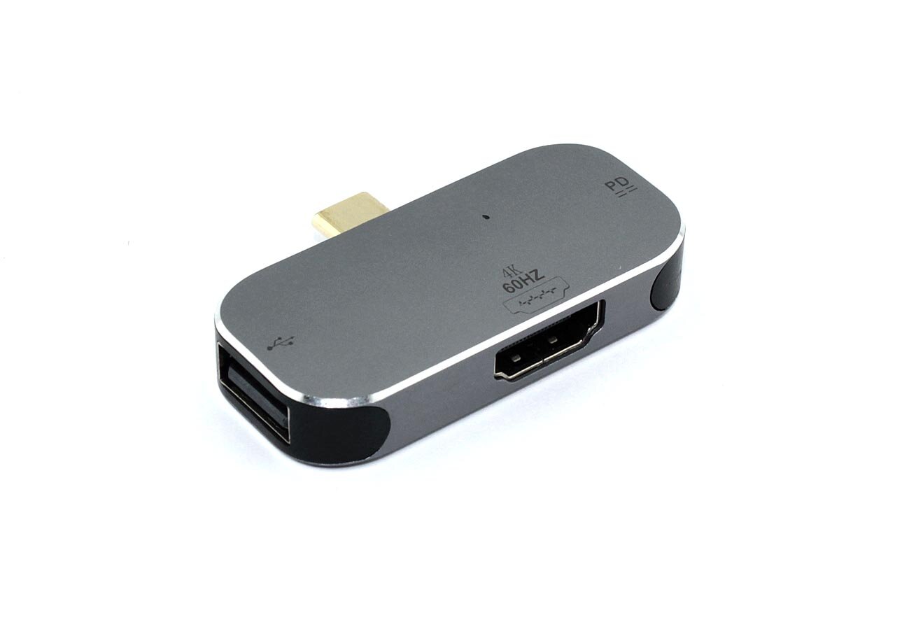 Адаптер Type C на HDMI + USB + PD