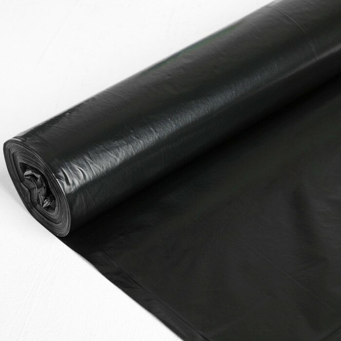 Мешки для мусора профессиональные 120 л, 35 мкм, ПВД, 70×120 см, 10 шт, цвет чёрный - фотография № 3