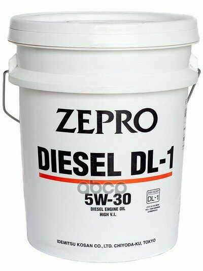 IDEMITSU Масло Моторное Zepro Diesel Dl-1 5W30 20L Acea C2-08