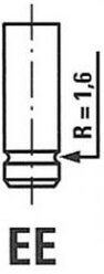 Выпускной клапан Freccia R3324/RCR Fiat / Lancia / Alfa: 4239918 4315062 5973128 4286929 Citroën Dispatch (U6u).