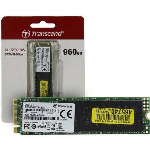 SSD Transcend MTS820S 960 Гб TS960GMTS820S