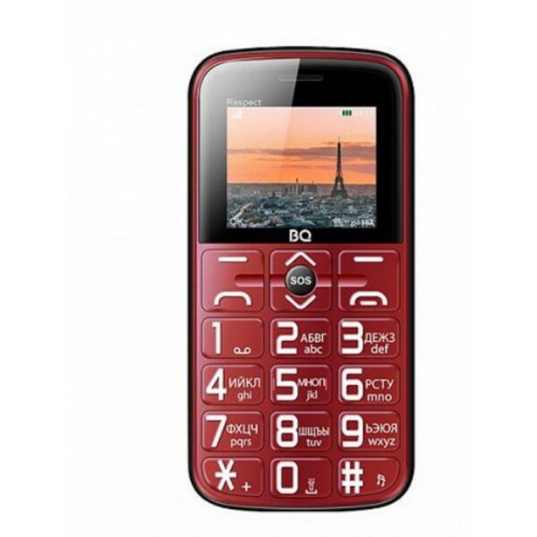 Мобильный телефон BQ 1851 Respect Red. SC6531E, 1, 32 Mb, 32 Mb, 2G GSM 900/1800 мГц, Bluetooth Версия 2.1 Экран: 1.77 , 128*160, Основная камера: 0.0