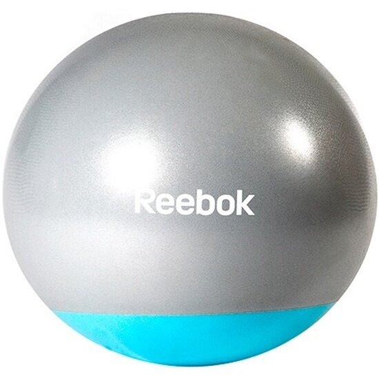 Мяч гимнастический Reebok Gymball, 55 см, серо-голубой (RAB-40015BL)