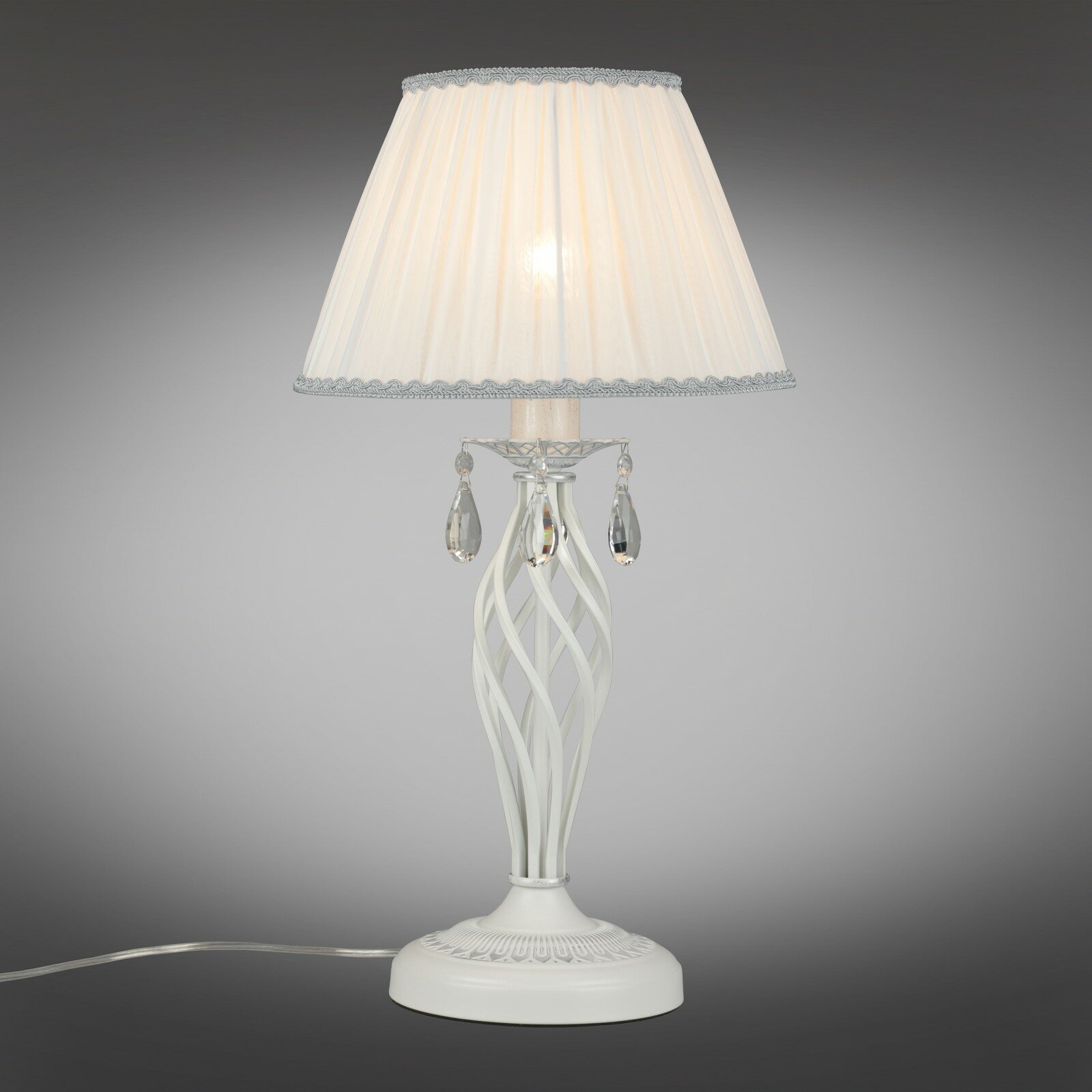 Настольная декорированная лампа OML-60814-01 Omnilux CREMONA