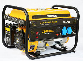 Бензиновый генератор SUMEC SU4700Е 3.2 кВт электро стартер