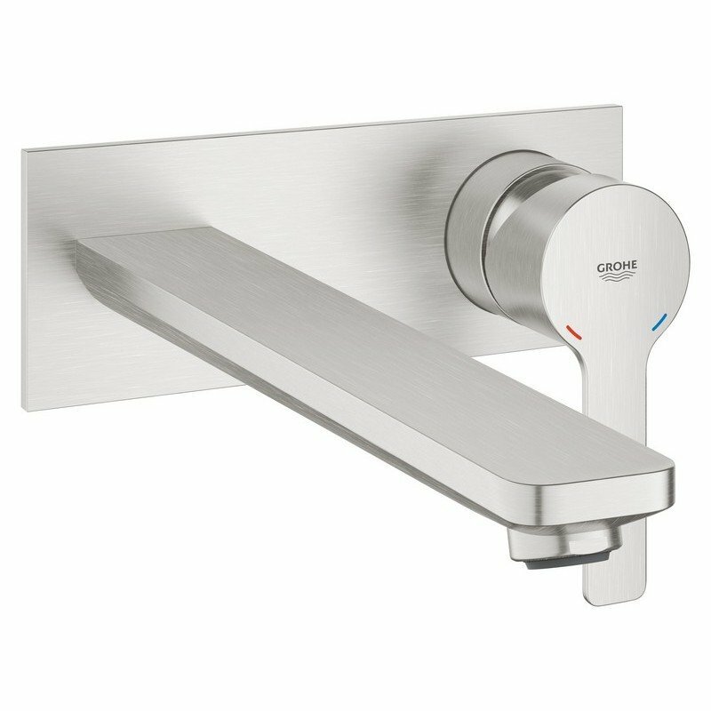 Grohe Внешняя часть смесителя для раковины Grohe Lineare New 23444DC1 на 2 отверстия, суперсталь