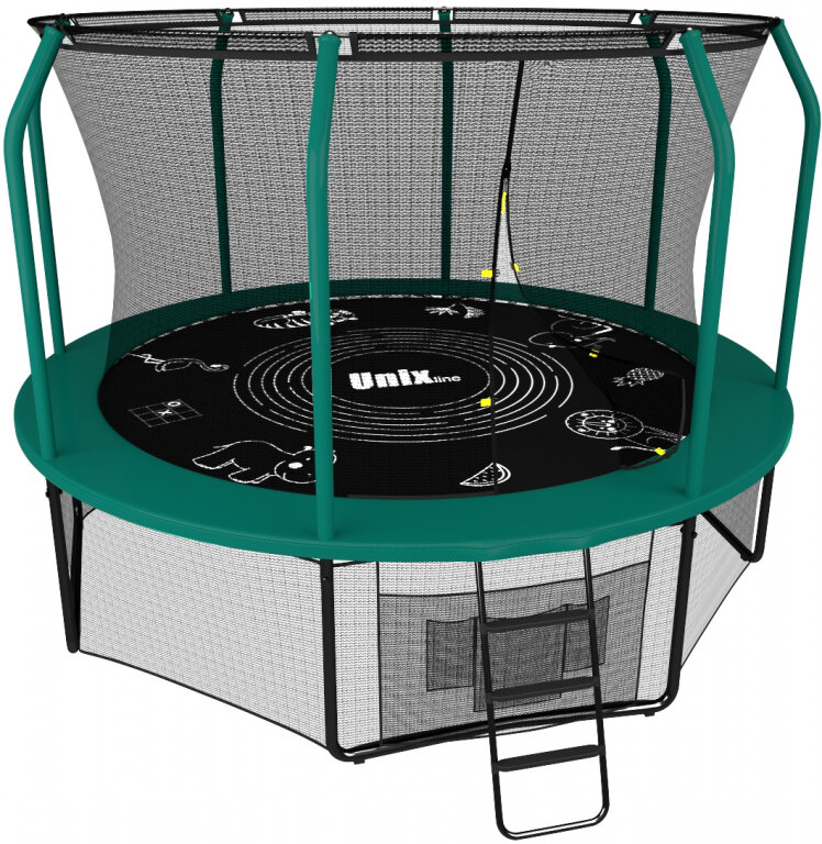 Unix Батут UNIX line SUPREME GAME 10 ft (green)