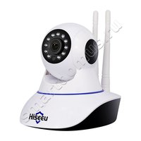 Поворотная IP камера (видеоняня) Hiseeu FH-1C 1080 P (P2P, WiFi, датчик движения, ИК, 1920*1080, 2МП, звук, запись на MicroSD и в облако, onvif)