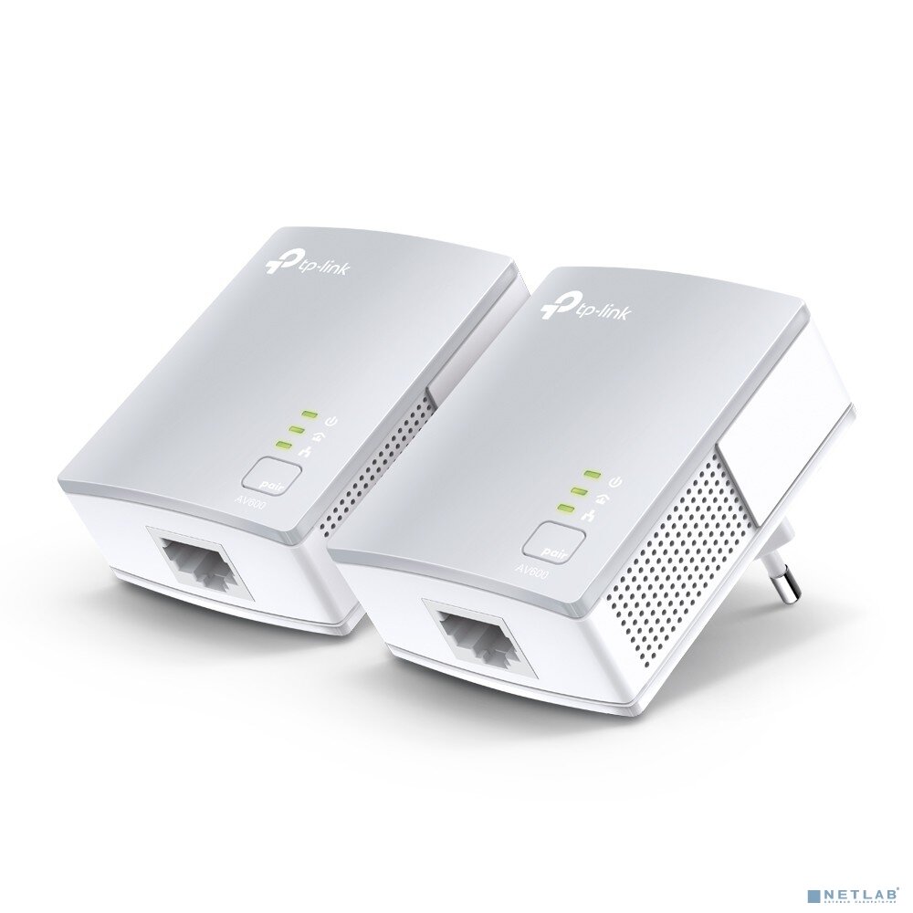 TP-Link Сетевое оборудование TP-Link TL-PA4010 KIT AV600 Комплект адаптеров Powerline