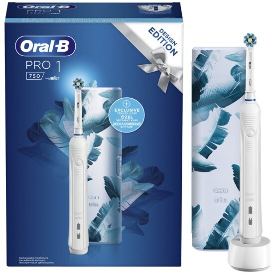 Зубная щётка электрическая ORAL-B Pro 1 + Дорожный Футляр