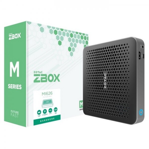 ZBOX-MI626 ZOTAC ZBOX, SFF, i3-1115G4, 2XDDR4 SODIMM, M.2 SSD SLOT, 2GLAN, WIFI, BT, USBDRV, DP/HDMI,EU+UK PLUG (624278)