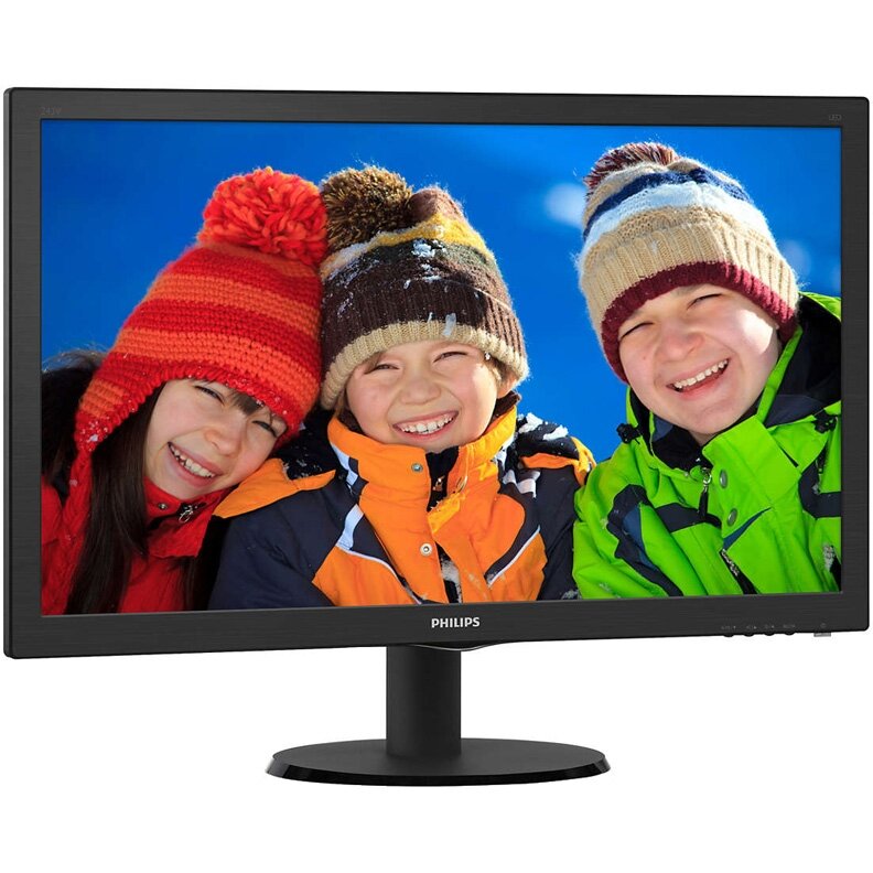 Монитор Philips 243V5QHSBA Black (243V5QHSBA/00)