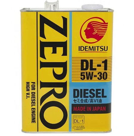 Масло моторное Idemitsu ZEPRO Diesel (DL-1) 5W-30 4л п/синт