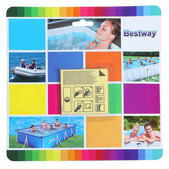 Bestway Ремонтный набор, водостойкий, 10 шт., 62091 Bestway - фотография № 1