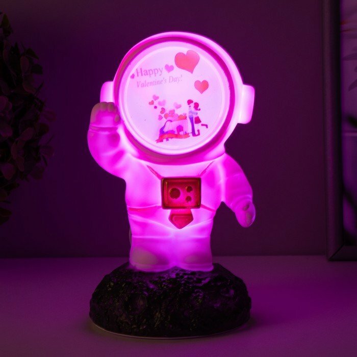 Ночник Космонавт LED USB микс 7,5х7,5х17,5 см (комплект из 2 шт) - фотография № 9