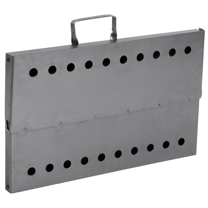 Мангал-дипломат №1 40 × 25 × 40 см, сталь 1,5 мм, в сумке - фотография № 4
