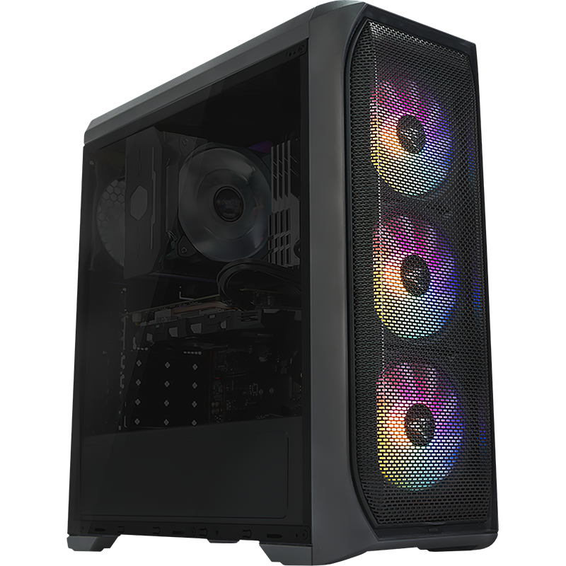 Компьютер GANSOR-245198 Intel i9-11900K 3.5 ГГц, Z590M, 8Гб 3200 МГц, SSD M.2 240Гб, HDD 2Тб, RTX 3060 Ti 8Гб (NVIDIA GeForce), 700Вт, Midi-Tower (Серия ADVANCED)