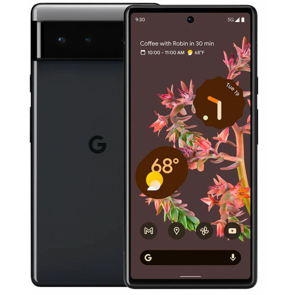 Смартфон Google Pixel 6 8/128 ГБ, stormy black