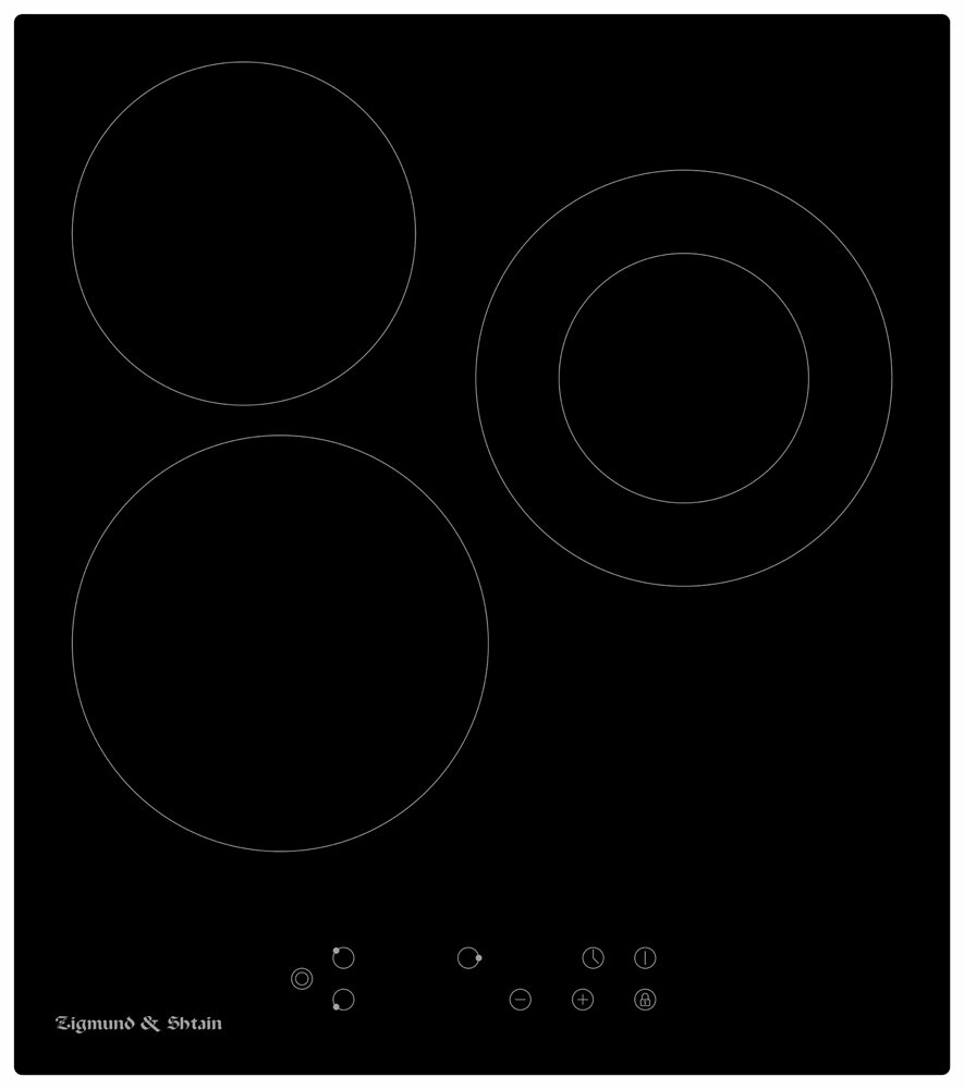 Стеклокерамическая варочная панель Zigmund & Shtain CN 37.4 B