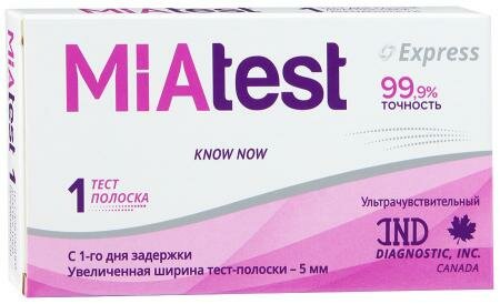 Тест на Беременность MIATEST Know Now №1