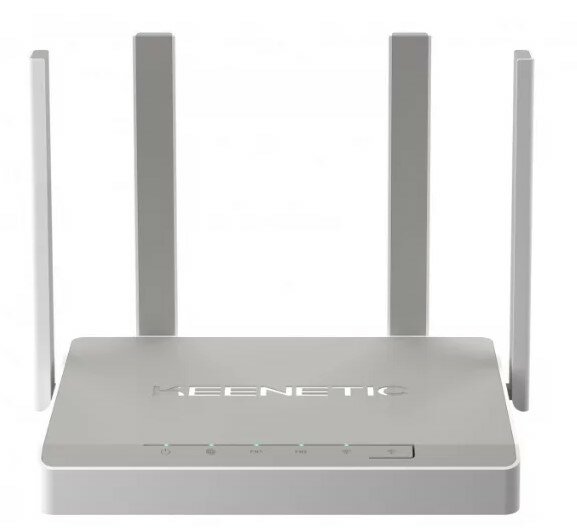 Маршрутизатор Keenetic ULTRA KN-1810 4G ready 10/100/1000BASE-TX, WAN, 4xLAN, 2xUSB, WiFi 802.11ac до 1733 Мбит/с (2,4 и 5 ГГц), Серый KN-1810-01RU