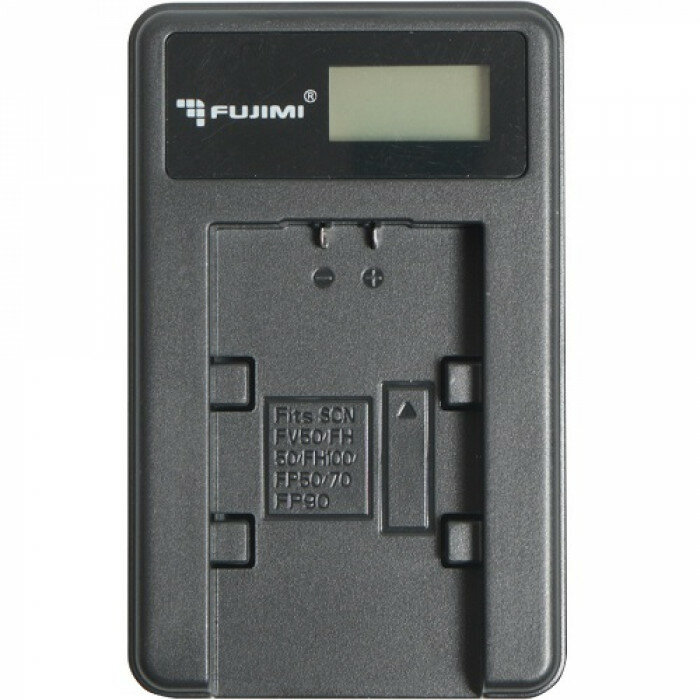 Зарядное устройство от USB и сети Fujimi FJ-UNC-BLS5 + Адаптер питания USB мощностью 5 Вт (USB, ЖК дисплей, система защиты)