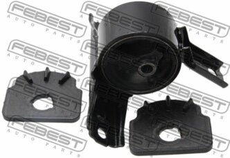 Опора двигателя правая Mitsubishi Lancer VIII/Lancer VIII Sportback/Outlander II 06>12 Citroen C-Crosser 07> Peugeot 4007 07>13 Jeep Compass/Patriot 06>17 FEBEST MMCYRH