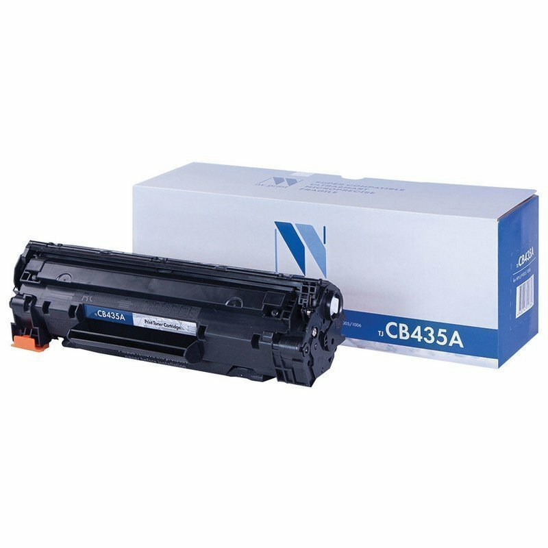 Картридж лазерный NV PRINT (NV-CB435A) для HP LaserJet P1002/1005/1006/1007/1008, ресурс 1500 стр
