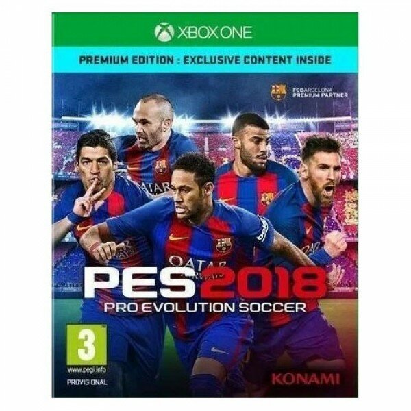 Pro Evolution Soccer 2018 (PES 2018) Premium Edition Русская Версия (Xbox One)