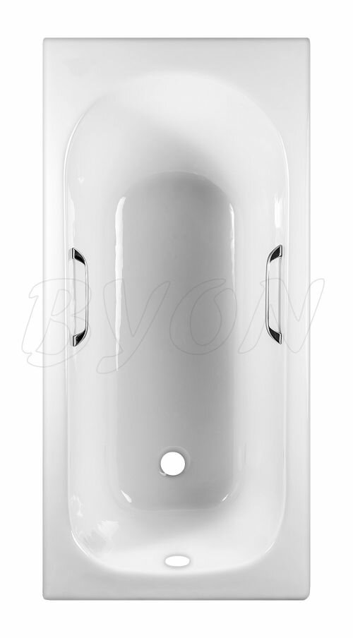Byon Чугунная ванна B13 150х70 с ручками Byon