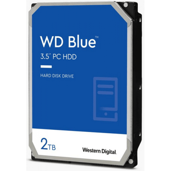 Жесткий диск WD Original SATA-III 2Tb WD20EZBX Blue (7200rpm) 256Mb 3.5
