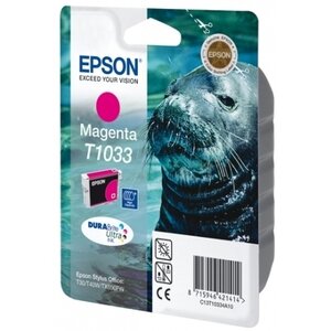 Epson Картридж Epson T1033 Magenta пурпурный C13T10334A10