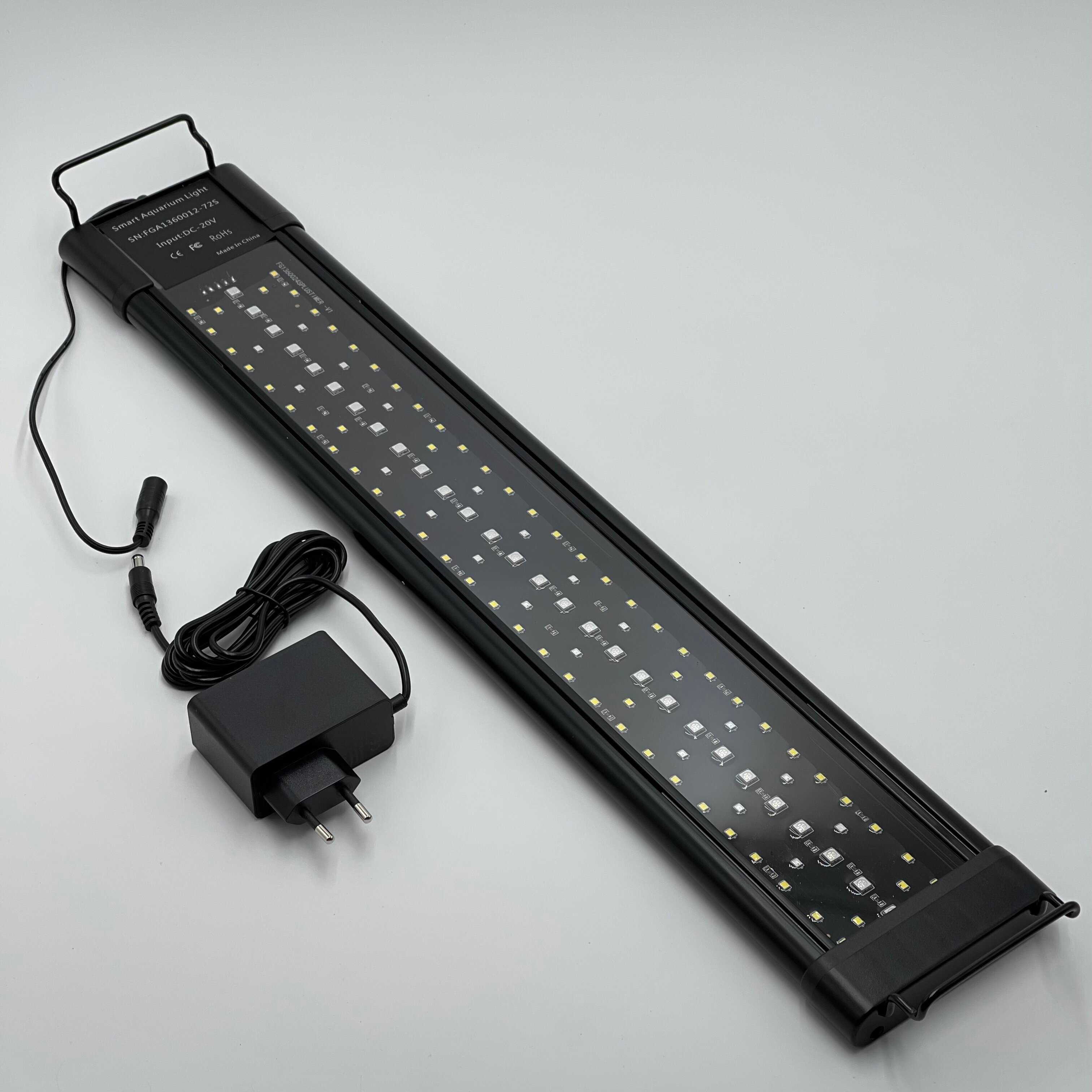Светильник GR - 120 LED WRGB (⇄ 120-130 см) светодиодный для аквариума с функцией рассвет/закат - фотография № 3