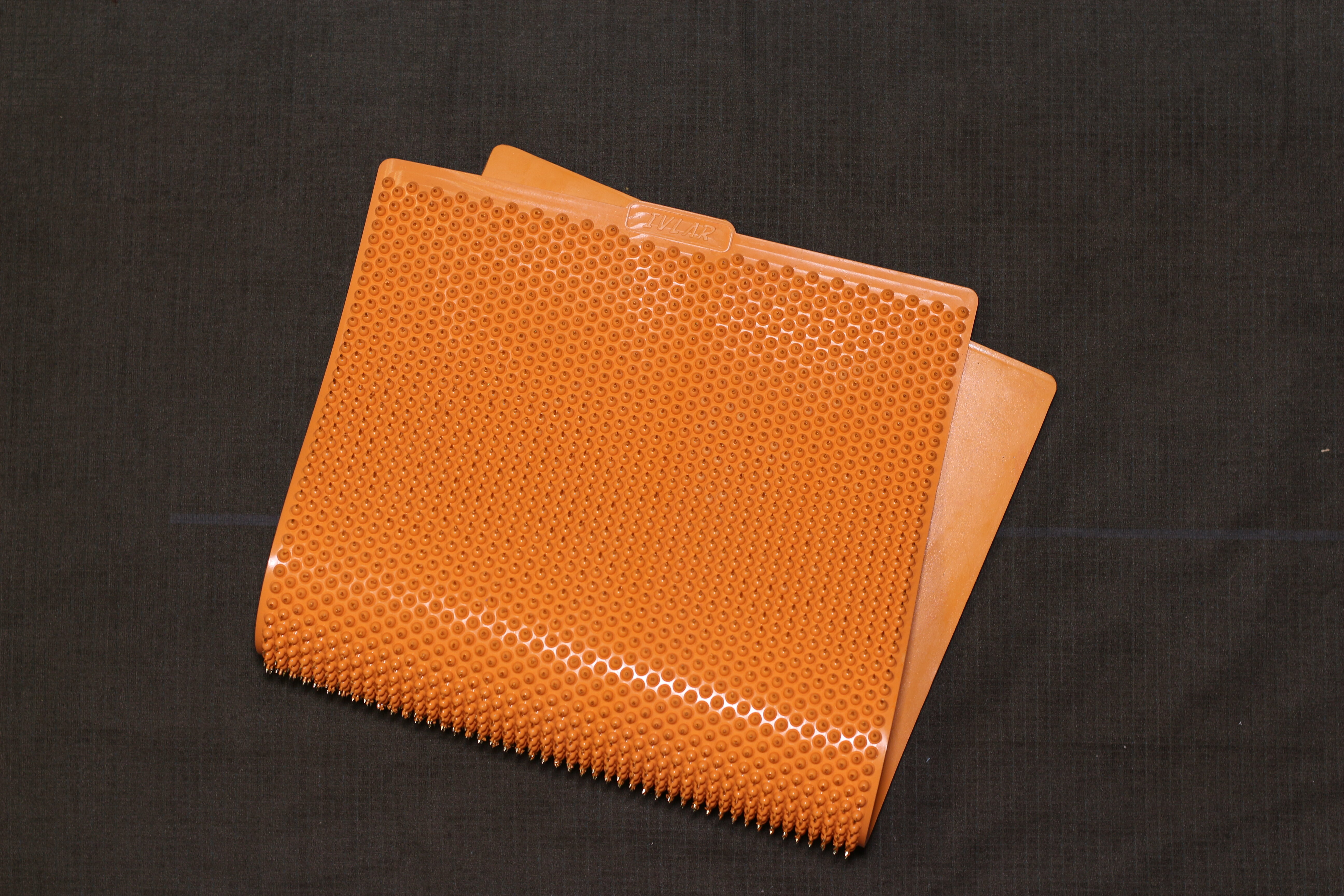 Аппликатор Кузнецова с металлическими иглами ивлар вита, размер 480х240 мм, цвет оранжевый, шаг игл 6.5 мм - фотография № 3