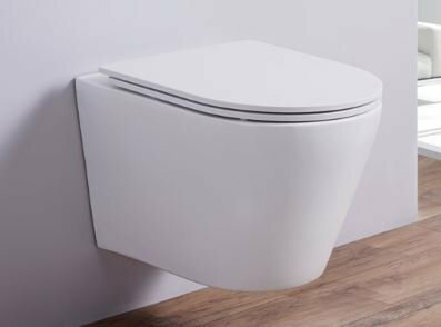 Унитаз подвесной Esbano CLAVEL MW безободковый белый матовый