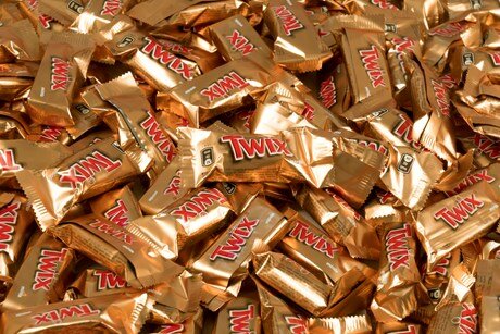 Печенье Twix minis сахарное с карамелью, 184г - фотография № 4