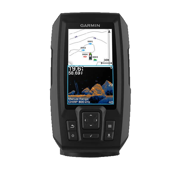 Эхолот Garmin STRIKER PLUS 4 С двухлучевым датчиком