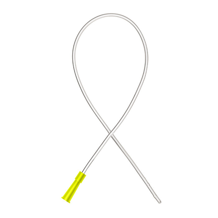 Трубка (зонд) желудочный размер СН 20 110 см с РКП (Alba Healthcare) открытый конец(желтый)