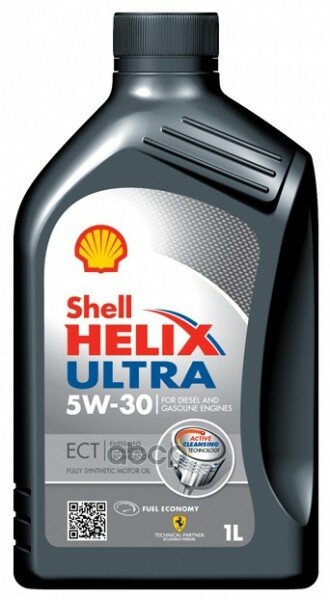 Shell Масло Shell Helix Ultra Ect 5w-30 Мот. Син. (1л) Shell 550040578