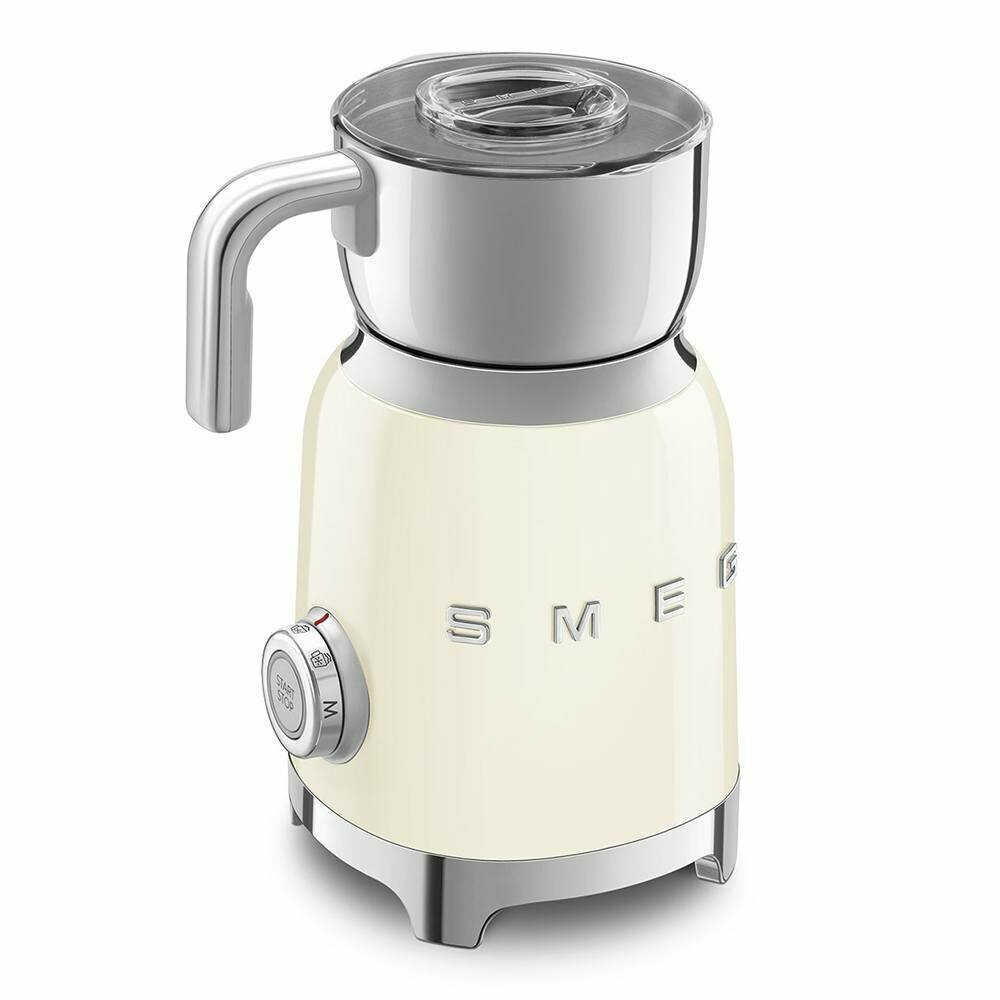 Пеновзбиватель 500 Вт SMEG 50’s Style MFF11CREU бежевый - фотография № 4