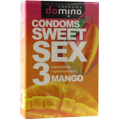 Презервативы Domino MANGO SWEET SEX 3 шт