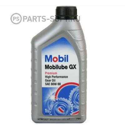 MOBIL 152660 Mobil Mobilube GX 80W90 (1L)_масло трансмис.! минер \ API GL-4