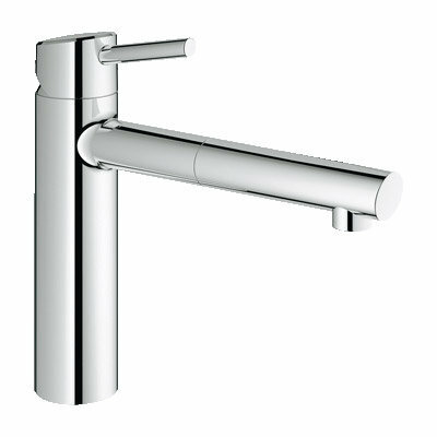 Grohe Однорычажный смеситель для кухни GROHE CONCETTO 31129 001, хром