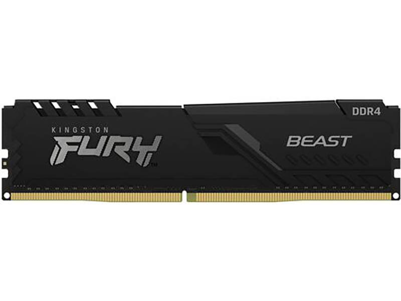 Модуль памяти Kingston Fury Black DDR DDR4 DIMM 2666Mhz PC21300 CL16 - 16Gb KF426C16BB1/16